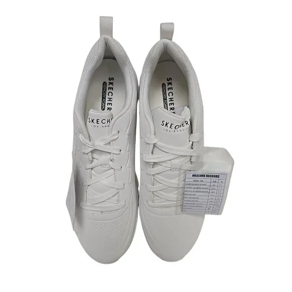 Skechers Men's 183120 Uno Lite Lighter One Athletic Casual Shoe White Size 12M - Picture 6 of 7